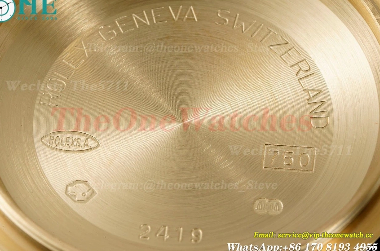 Textured DayDate Dial YG EWF YG 40mm A2836 Silver 0327